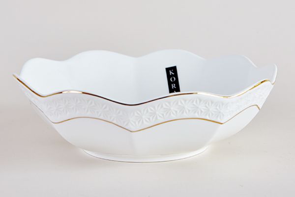 Salad bowl 895ml 20cm f.circle Snow Queen CLTBH-B0820-A